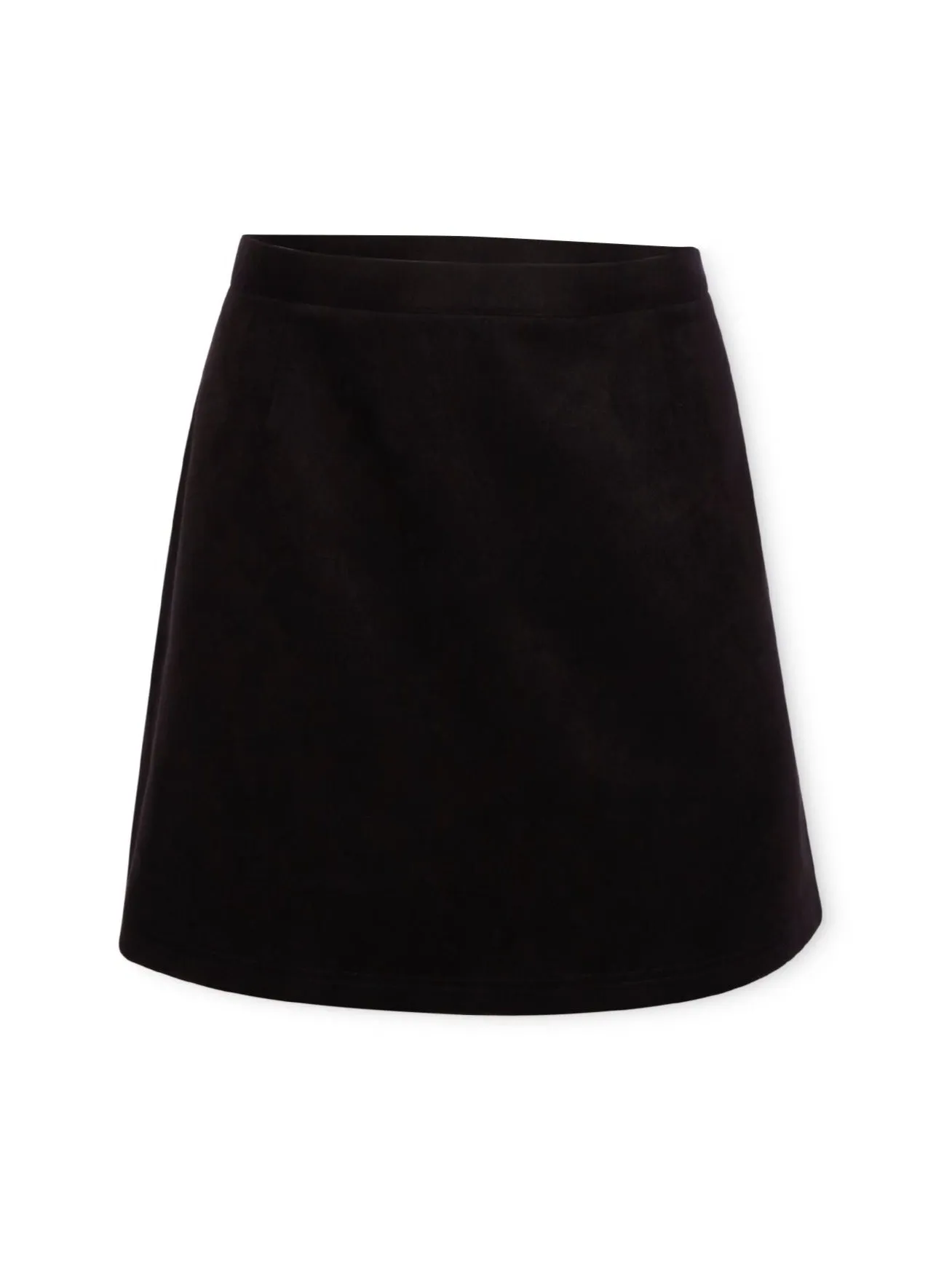 02 FAUX SUEDE SKIRT