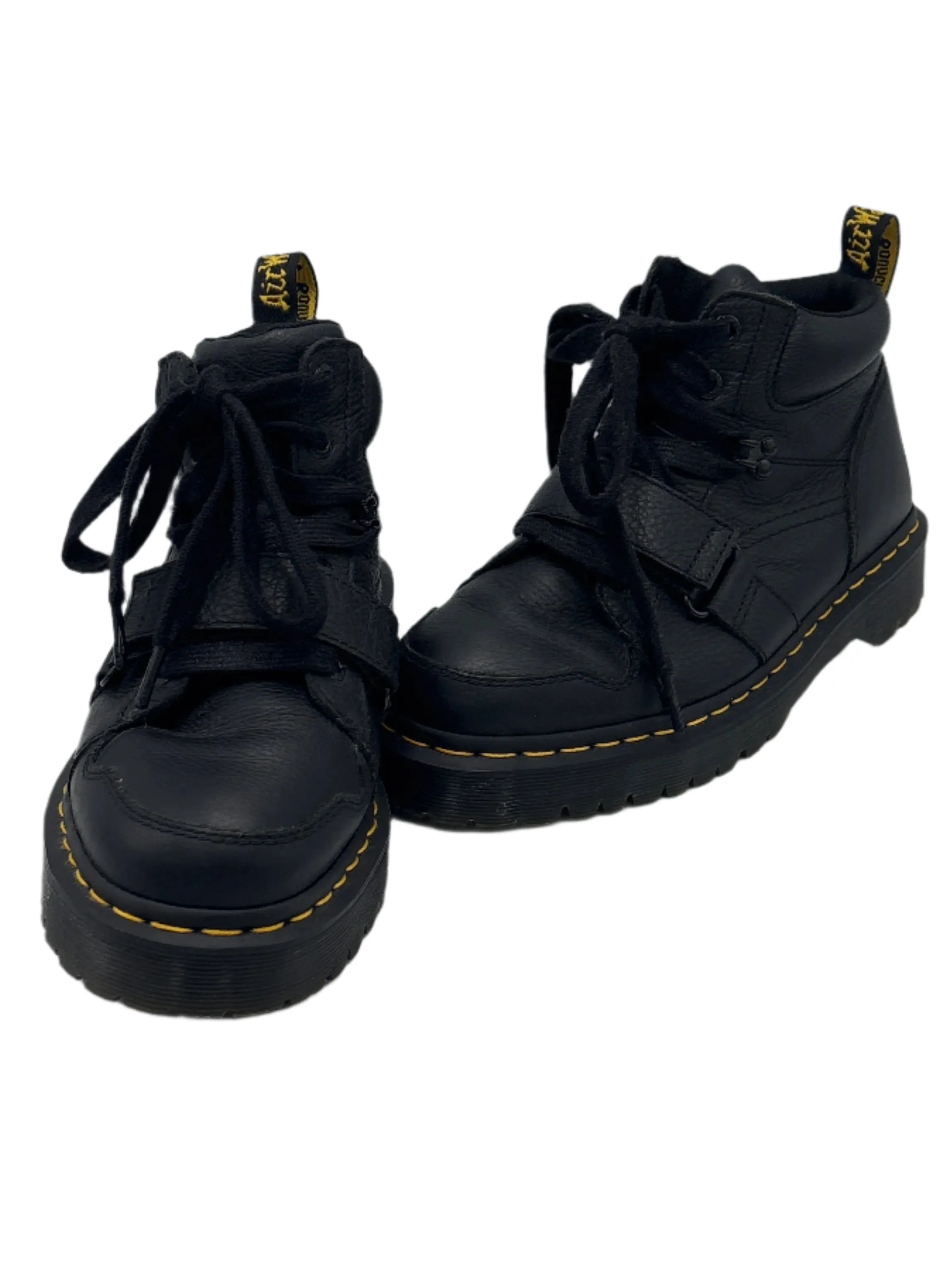 Boots Ankle Flats By Dr Martens In Black, Size: 10
