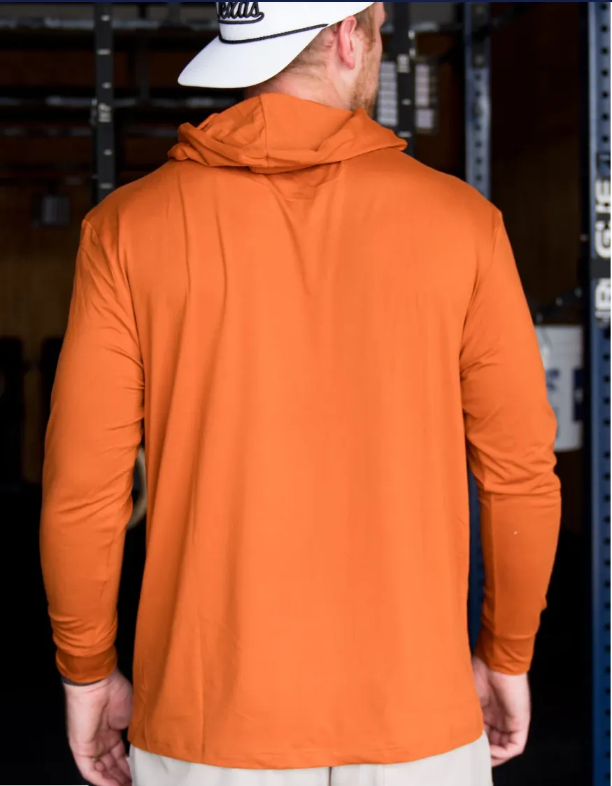 Burlebo Performance Hoodie-Orange