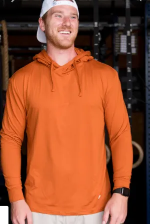 Burlebo Performance Hoodie-Orange