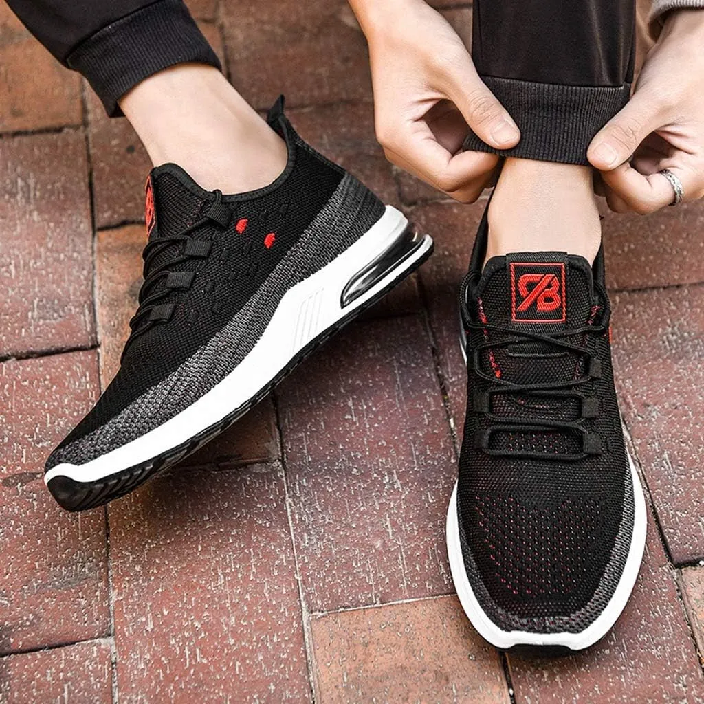 Casual Dress Show Men Mesh Breathable Shoes Casual Running Men Sport X Men's Driving Lace up Casual Shoes