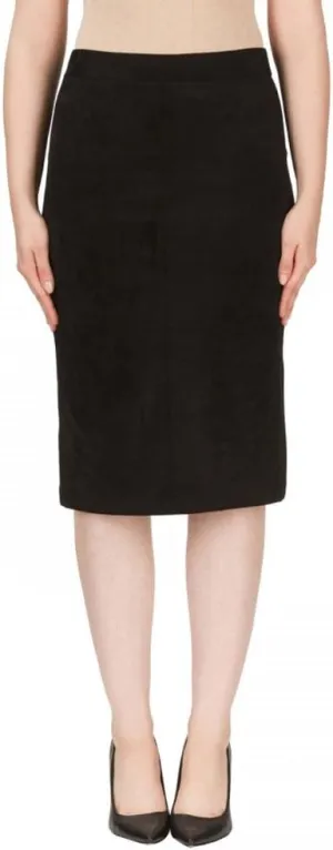 Faux Suede Pencil Skirt
