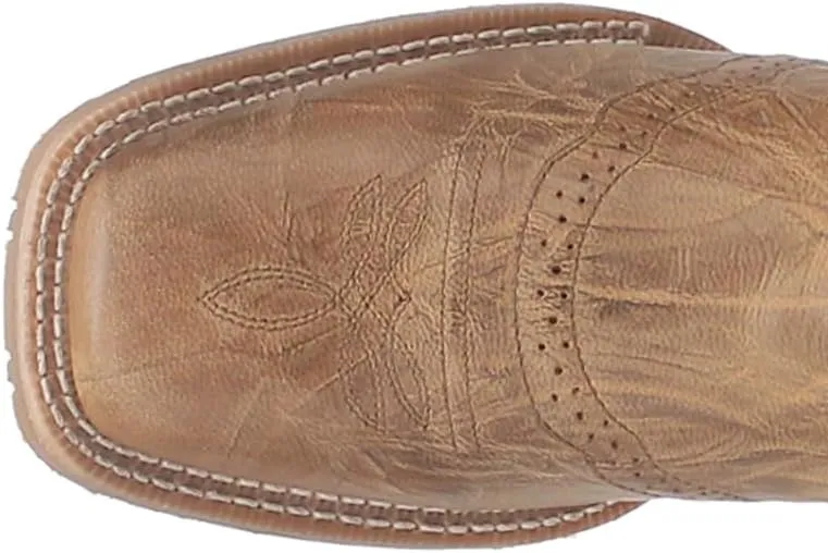 Laredo Mens Jennings Square Toe Casual Boots Mid Calf - Brown