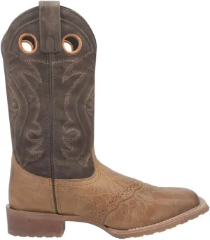 Laredo Mens Jennings Square Toe Casual Boots Mid Calf - Brown