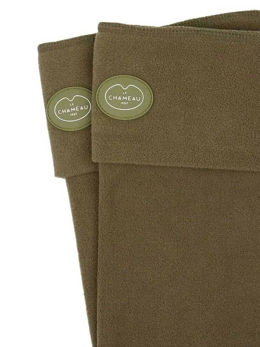LE CHAMEAU Fleece Boot Liners - Iconic Green