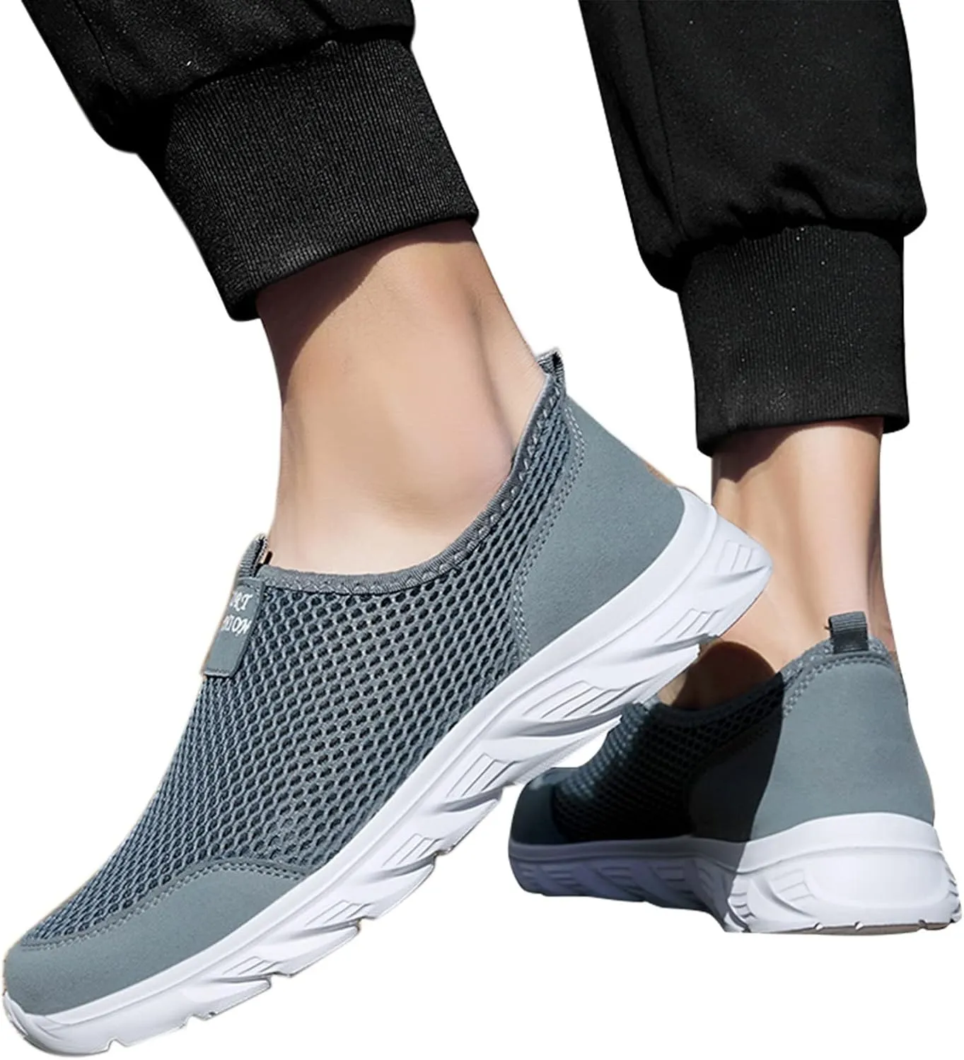 Men's 574 V2 Sneaker Men Shoes Summer Lightweight Breathable Casual Shoes Single Mesh Casual Mens Sneaker Shoes Size 12