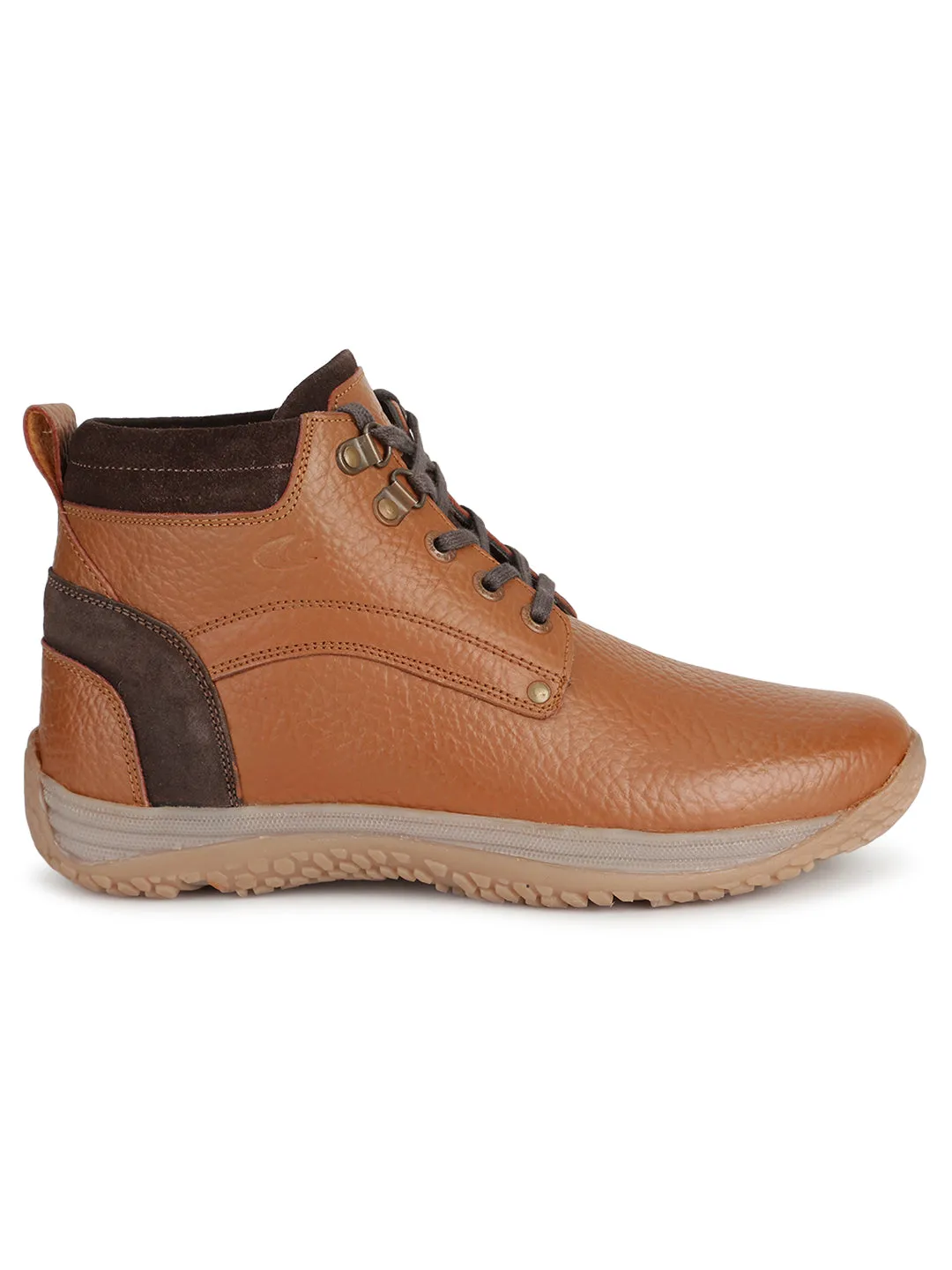 Men's Genuine Leather Comfortable Casual Shoes With Memory Foam
