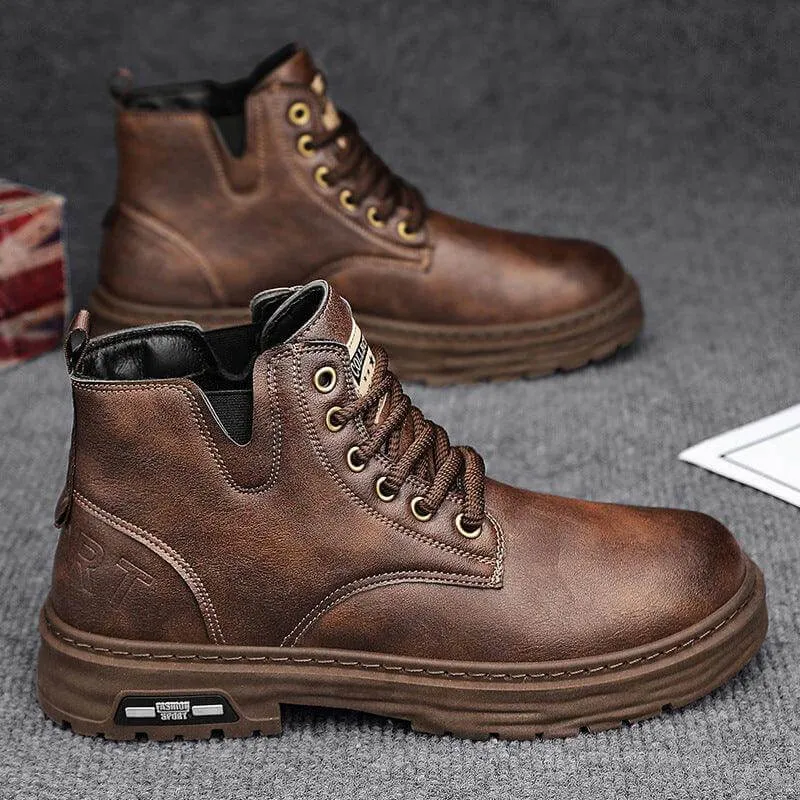 Men's Waterproof Insulated Winter Boots