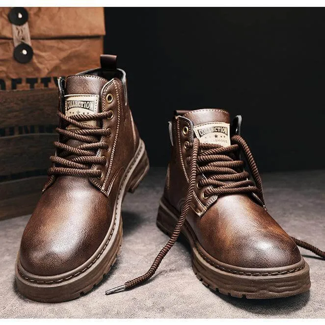 Men's Waterproof Insulated Winter Boots