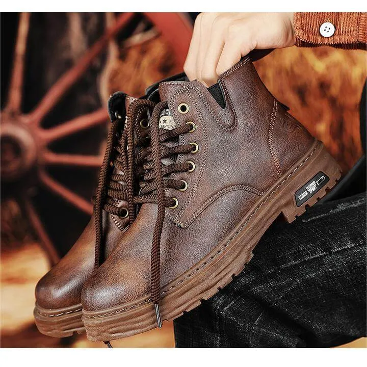 Men's Waterproof Insulated Winter Boots