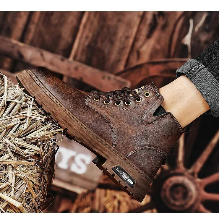 Men's Waterproof Insulated Winter Boots