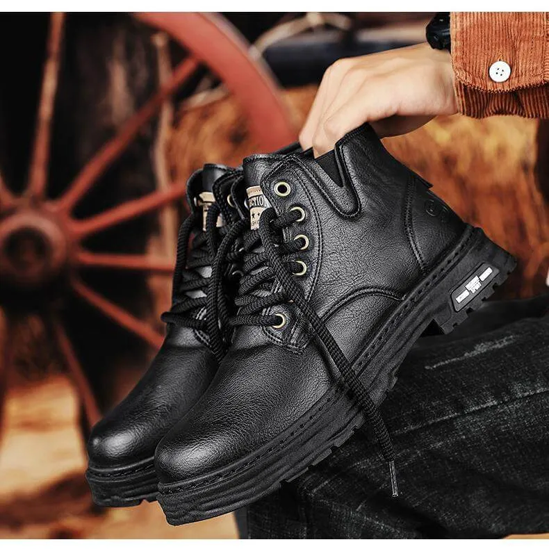 Men's Waterproof Insulated Winter Boots