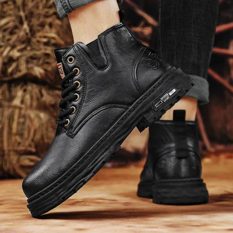 Men's Waterproof Insulated Winter Boots