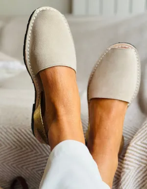 Seashell Suede Avacas