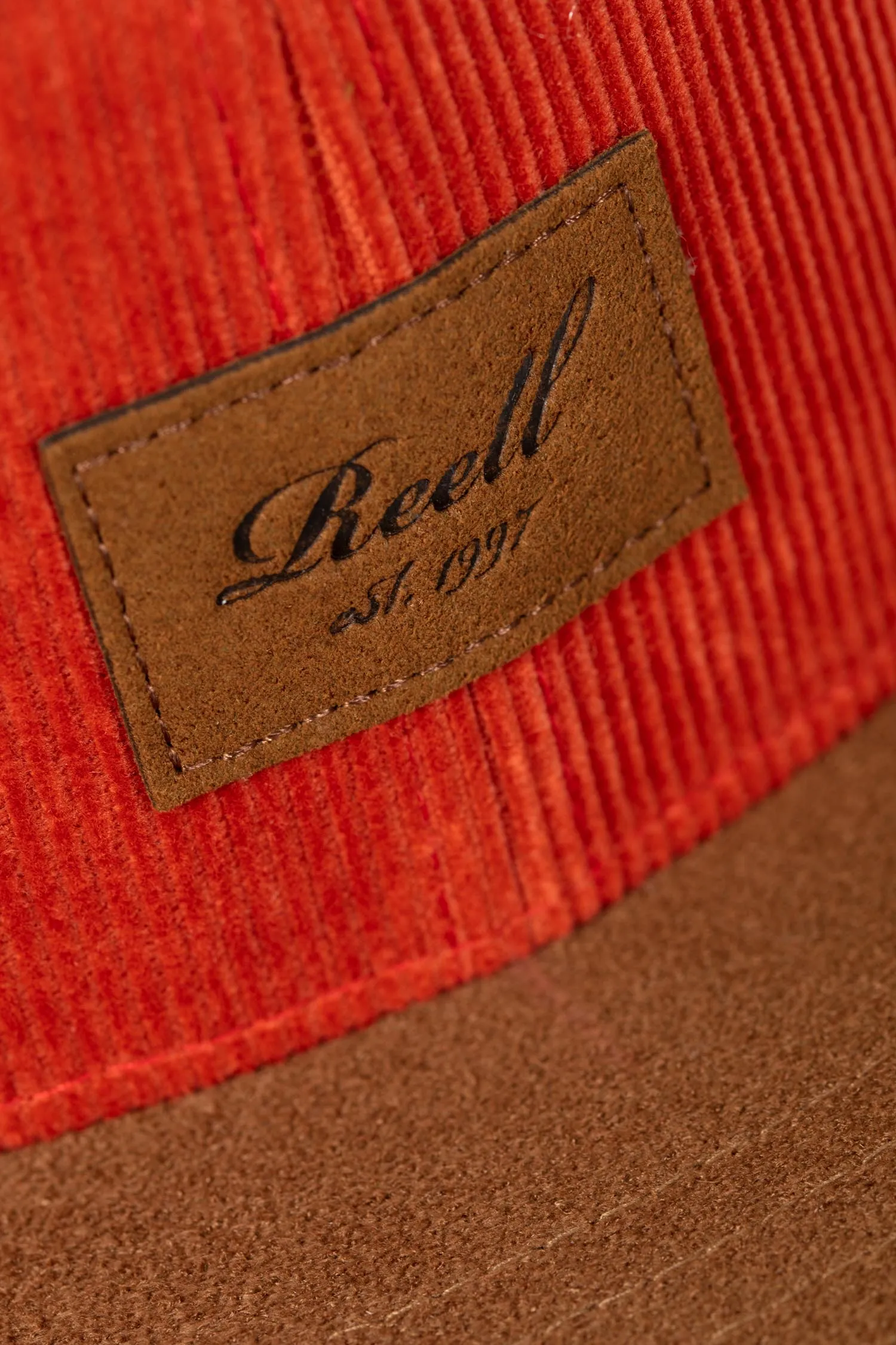 Suede Cap - Orange