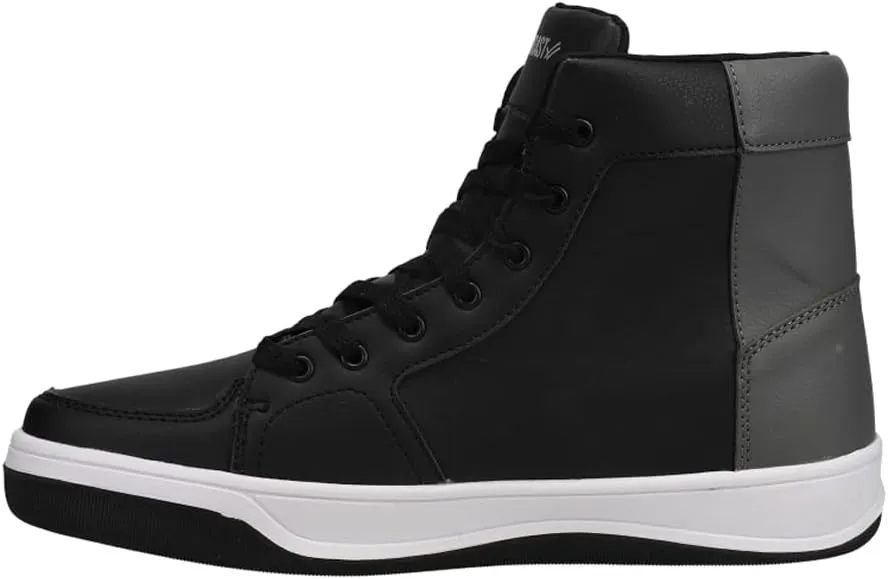 William Rast Mens Empire High Sneakers Shoes Casual - Black