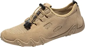 Women's Fashion Sneaker Lace Up Low Top Comfortable Walking Shoes Slip On Tennis Shoes Women No Laces Women Loafers Shoes Walking Sneakers for Women
