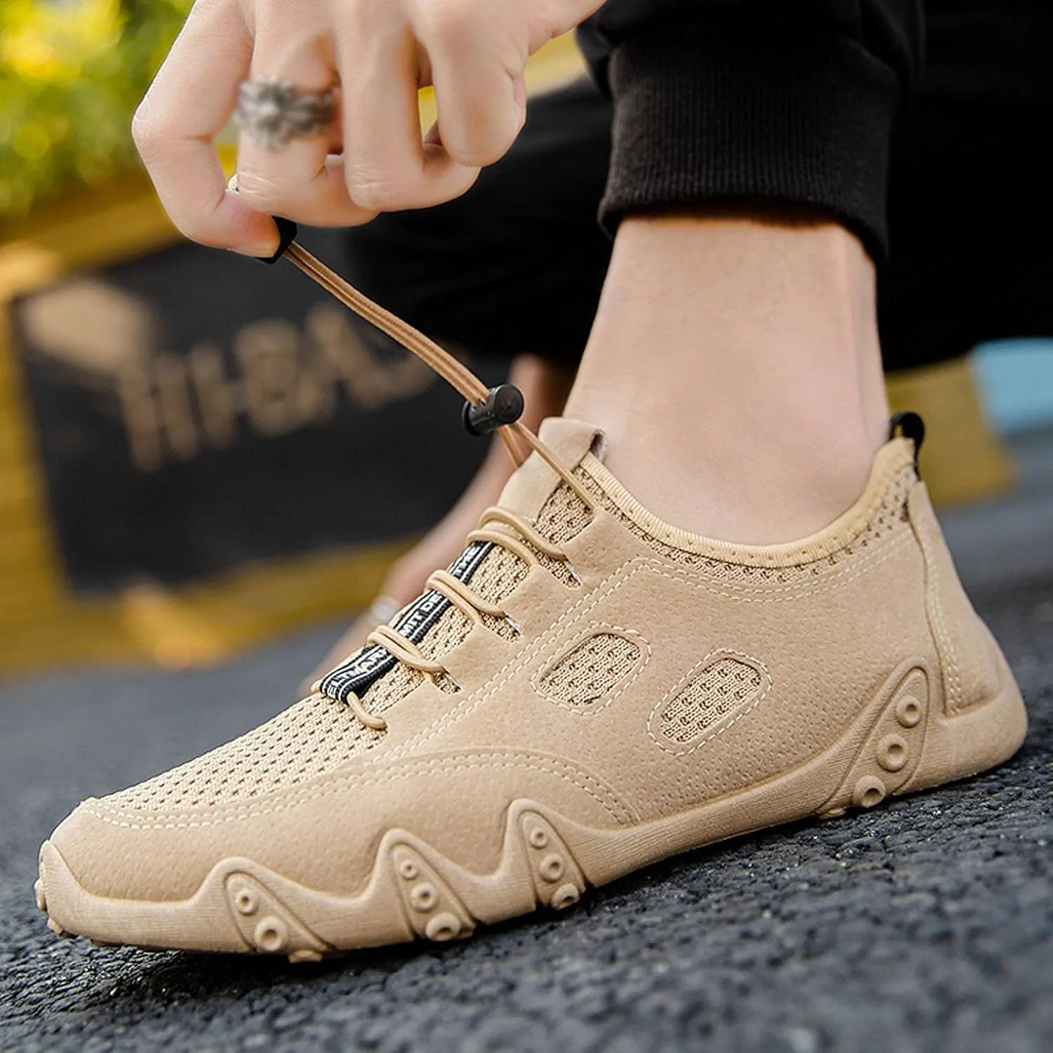 Women's Fashion Sneaker Lace Up Low Top Comfortable Walking Shoes Slip On Tennis Shoes Women No Laces Women Loafers Shoes Walking Sneakers for Women