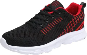 Womens Running Shoes Lightweight Breathable No Slip Running Shoes for Men Sports Women Casual Shoes Brown Sneakers Black Tennis Shoe Cross Trainer Shoe