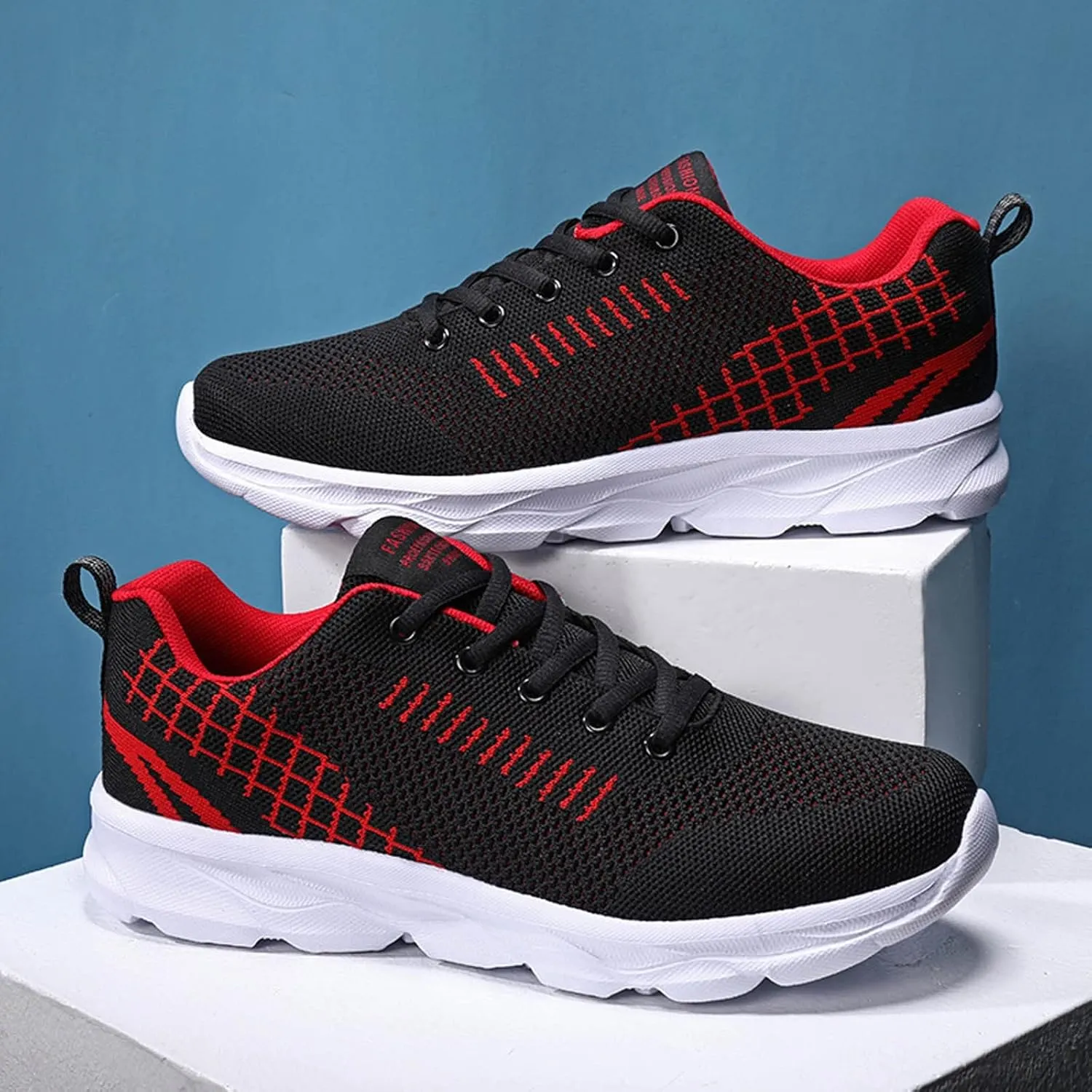 Womens Running Shoes Lightweight Breathable No Slip Running Shoes for Men Sports Women Casual Shoes Brown Sneakers Black Tennis Shoe Cross Trainer Shoe