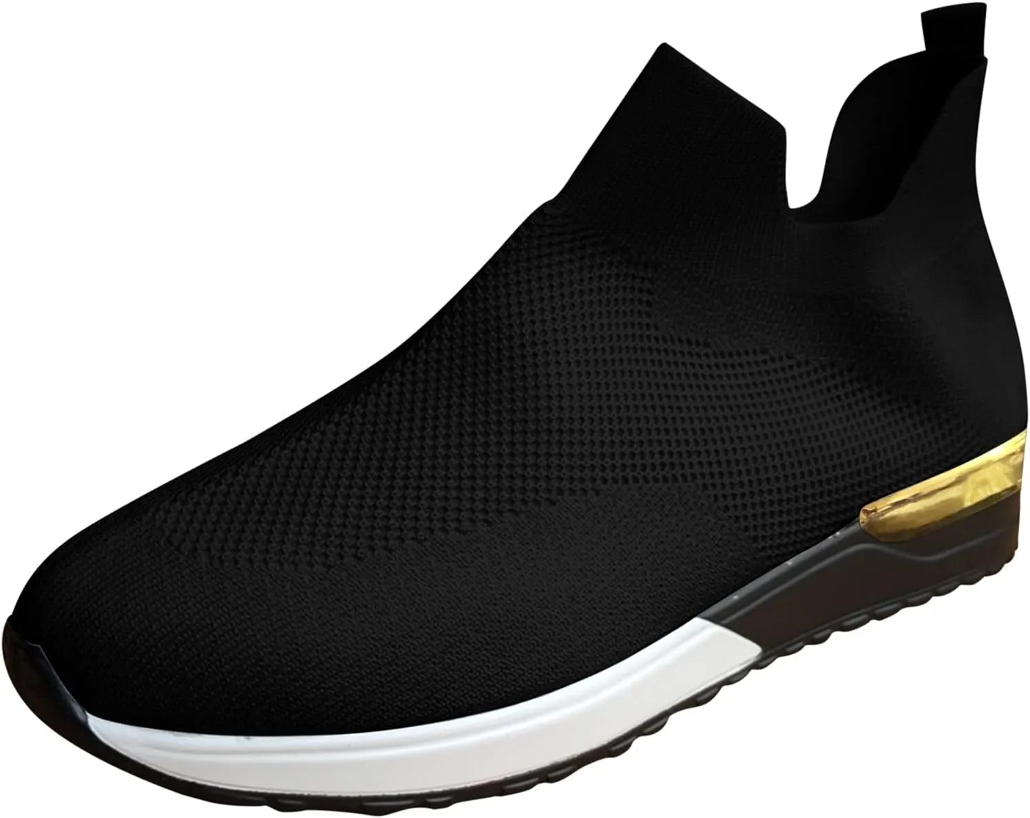 Womens White Tennis Shoes Leather Sneakers Casual Walking Shoes for Women Black Running Shoes Women White Loafers for Women No Tie Sneakers for Women