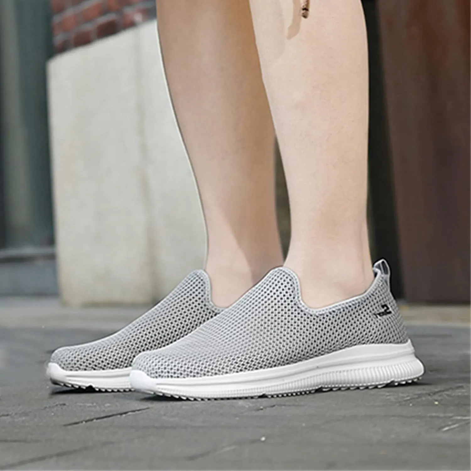 Womens White Tennis Shoes Leather Sneakers Casual Walking Shoes for Women Shoes to Prevent Tip Toe Walking Womens Loafers Shoes Mens Waterproof Sneakers